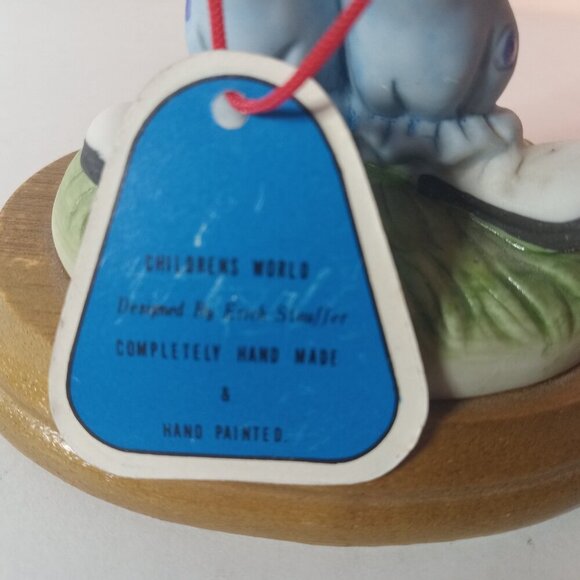 Vintage 80s ARNART  Standing Clown Figurine (missing balloons in hand) 5.5x 3 in - Picture 13 of 13